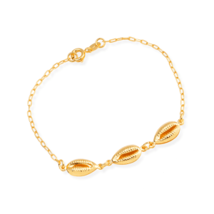 Pulseira de Búzios Ouro