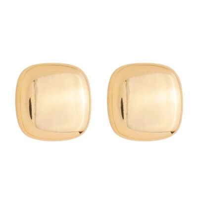 Brinco Quadrado Ouro 24k