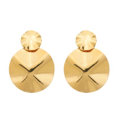 Brinco Orgânico Ouro 24k